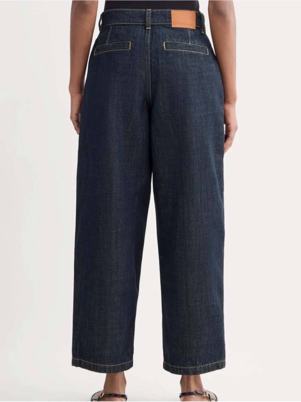 High Rise Pleated Jean - Picture 5 of 12
